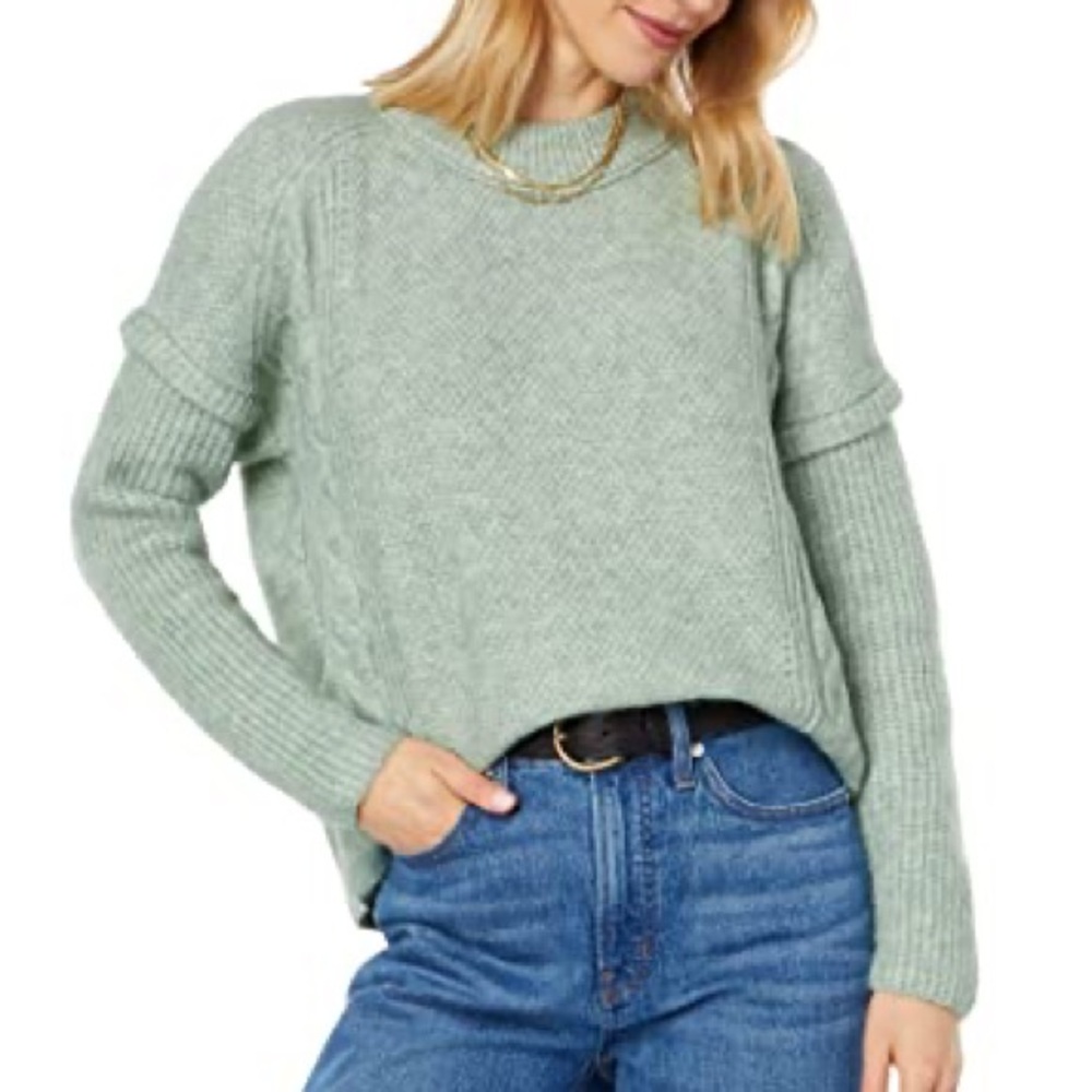 Madewell Havener Cable Stitch Crewneck Sweater - Size S - Picture 13 of 15